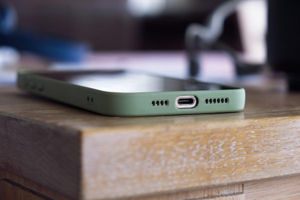 An iPhone 17 Pro Max sealed inside a stainless steel time capsule for 250 years.