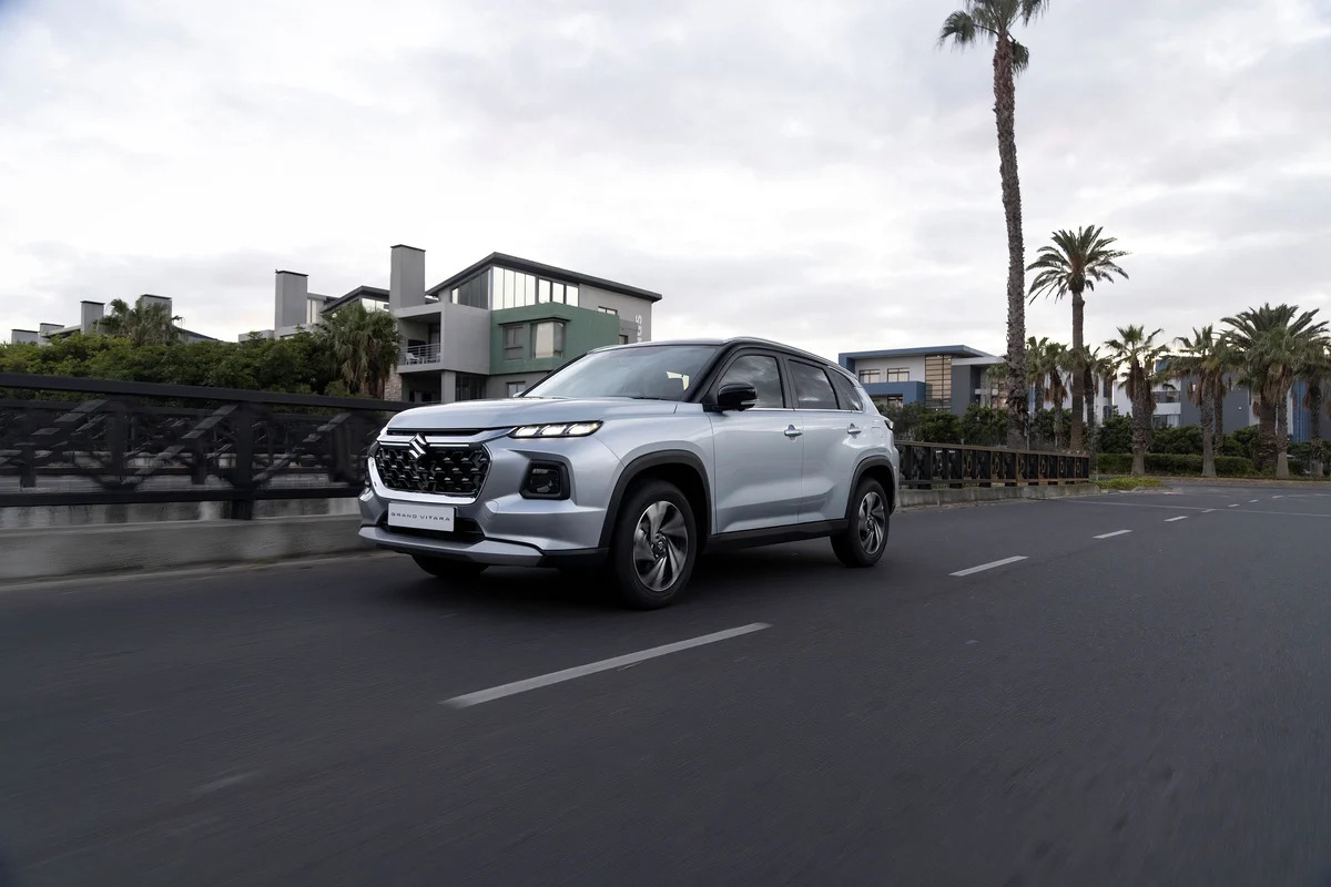 Suzuki Grand Vitara GLX parked in Cape Town during a week-long road test.
