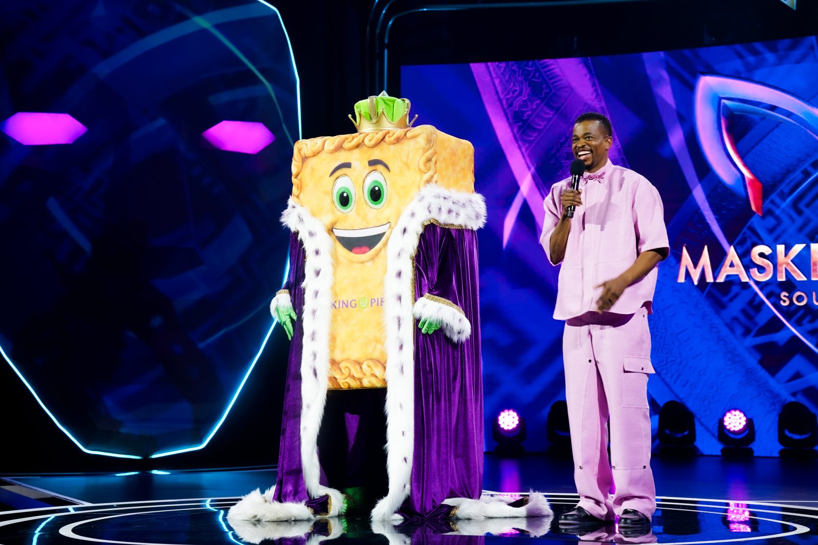 Radio Raps revealed as King Pie on The Masked Singer South Africa