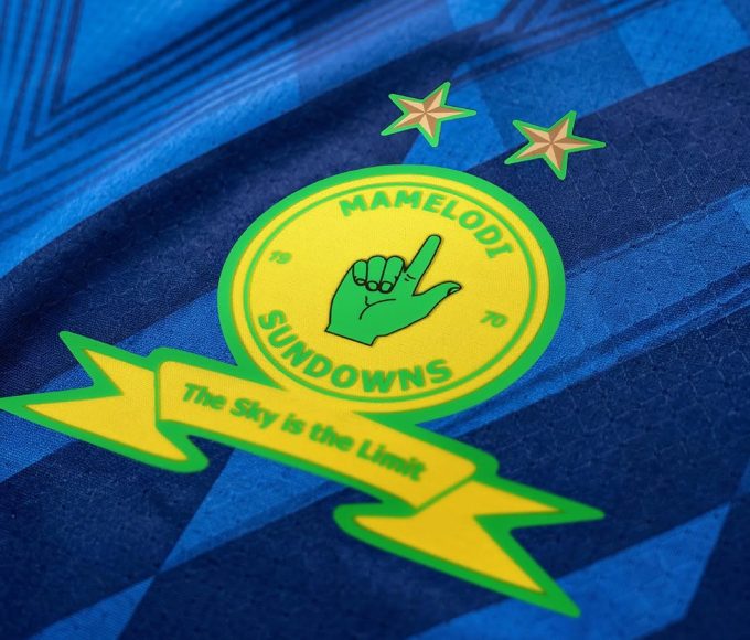 Mamelodi Sundowns blue PUMA away kit for the 2026/27 season