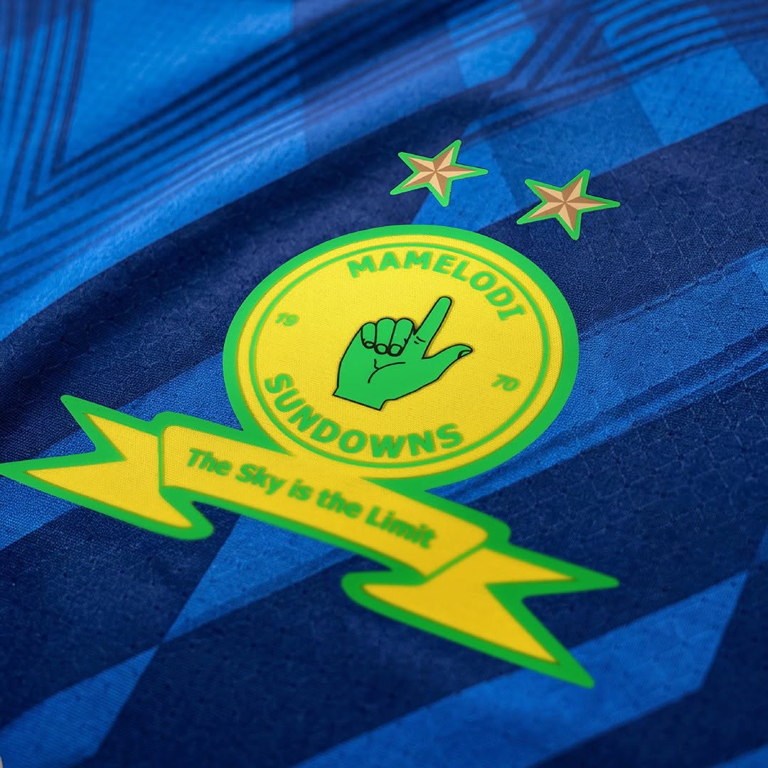 Mamelodi Sundowns blue PUMA away kit for the 2026/27 season