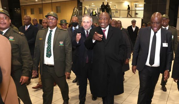 President Cyril Ramaphosa launching South Africa’s Electronic Travel Authorisation at OR Tambo International Airport
