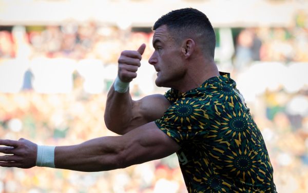 Springbok centre Jesse Kriel during the Test against the All Blacks at Ellis Park