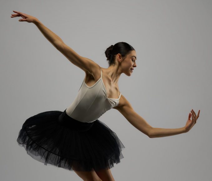 South African dancer Daniella Venter performing with WGRUV Dance Company