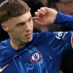 Cole Palmer amid reports linking him with a future Manchester United transfer