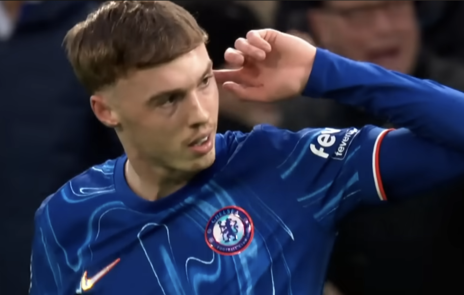 Cole Palmer amid reports linking him with a future Manchester United transfer