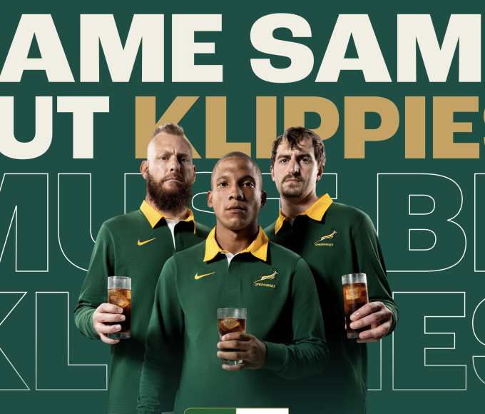 Klipdrift BokSearch squad of 23 South African Springbok lookalikes