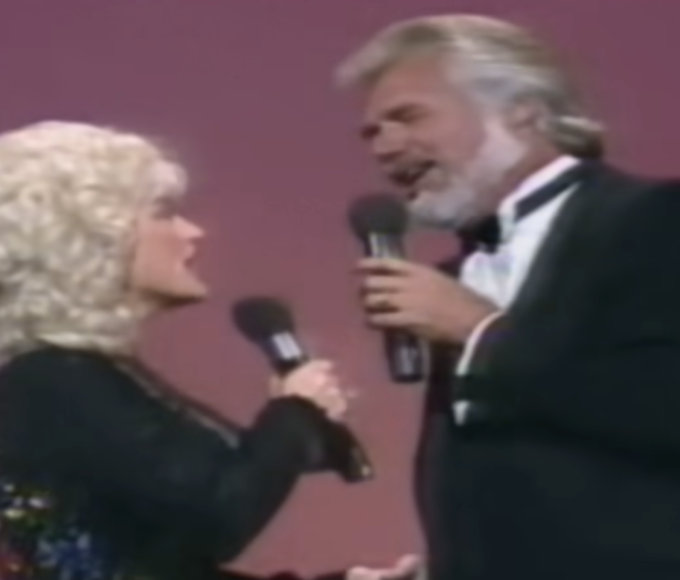 Kenny Rogers and Dolly Parton, whose friendship and musical partnership included Islands in the Stream
