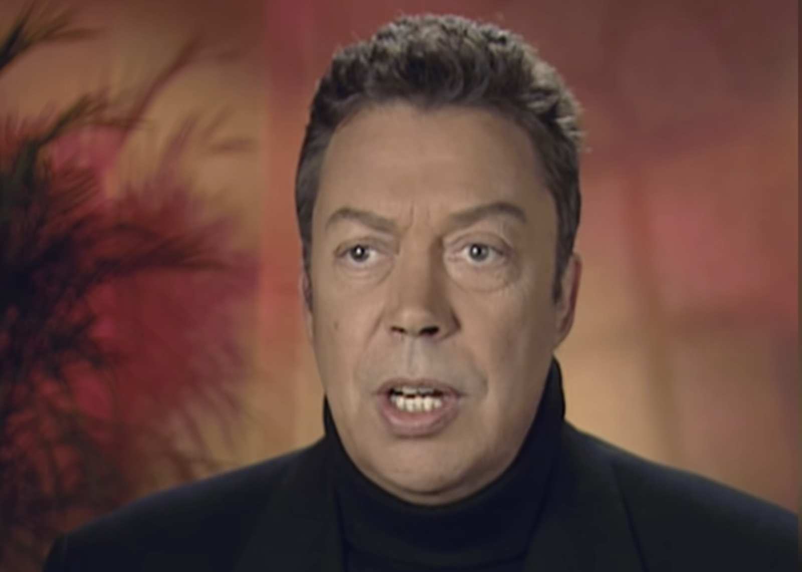 Actor Tim Curry, known for The Rocky Horror Picture Show and Pennywise in It