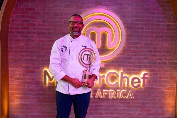 Andrew Benjie Benjamin after winning MasterChef South Africa
