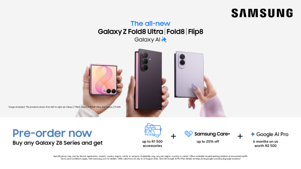 Samsung Galaxy Z Fold8 Ultra, Galaxy Z Fold8 and Galaxy Z Flip8 foldable smartphones.