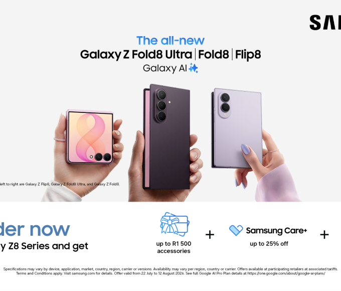 Samsung Galaxy Z Fold8 Ultra, Galaxy Z Fold8 and Galaxy Z Flip8 foldable smartphones.