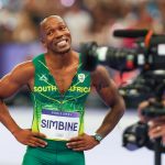 South African sprinter Akani Simbine at the 2026 SA Sport Awards