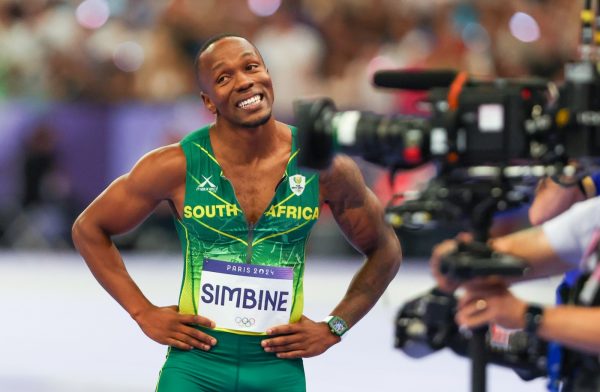 South African sprinter Akani Simbine at the 2026 SA Sport Awards