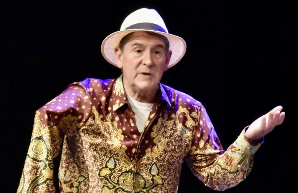 Graham Hopkins as Albie Sachs in Fathers, Sons and Soft Vengeance at The Baxter Studio