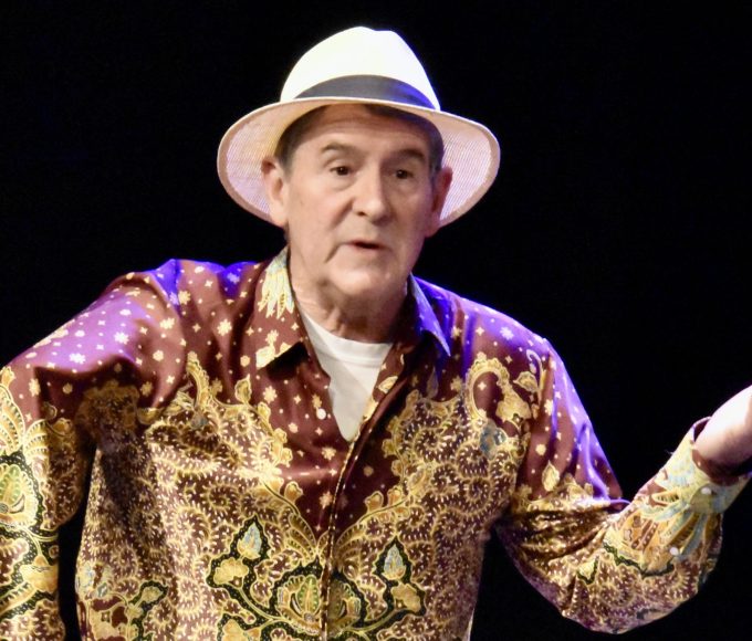 Graham Hopkins as Albie Sachs in Fathers, Sons and Soft Vengeance at The Baxter Studio