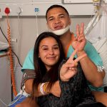 Springbok star Cheslin Kolbe who suffered a broken jaw against the All Blacks