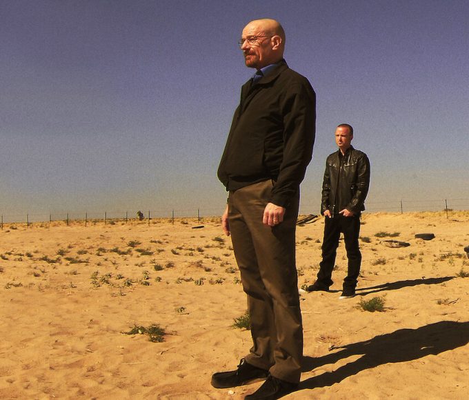 Television series ranking featuring Breaking Bad as the top show of the 21st century
