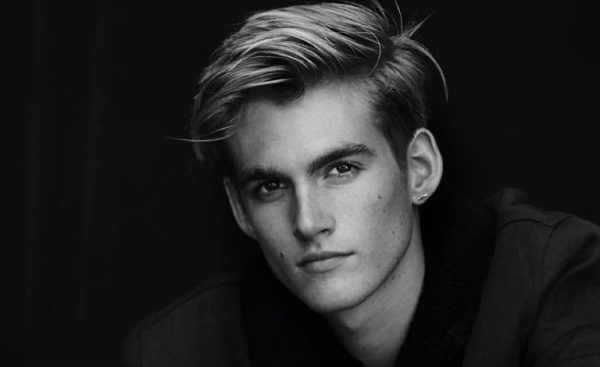 Model Presley Gerber, son of Cindy Crawford and Rande Gerber