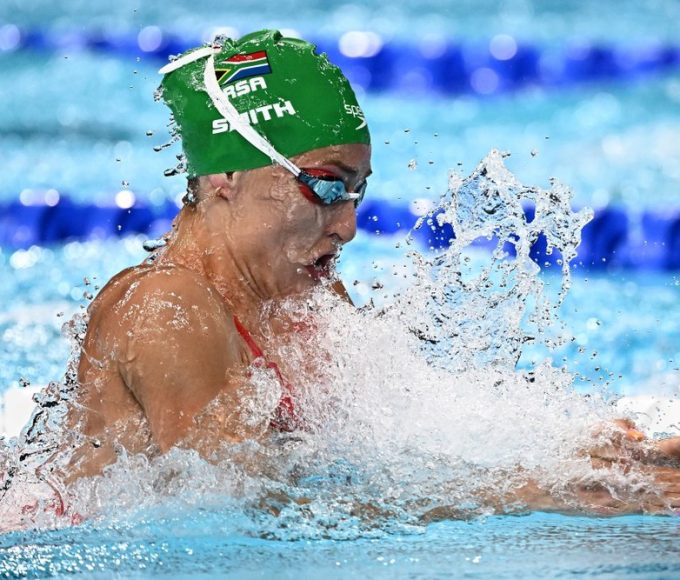 South African Olympic swimming champion Tatjana Smith, who is returning to competitive swimming