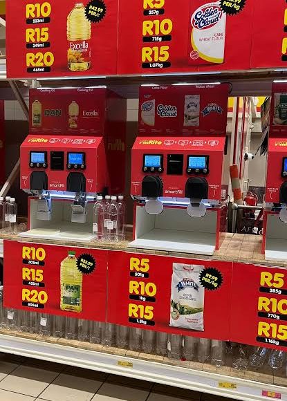 FillRite self-service refill station for everyday food and household essentials