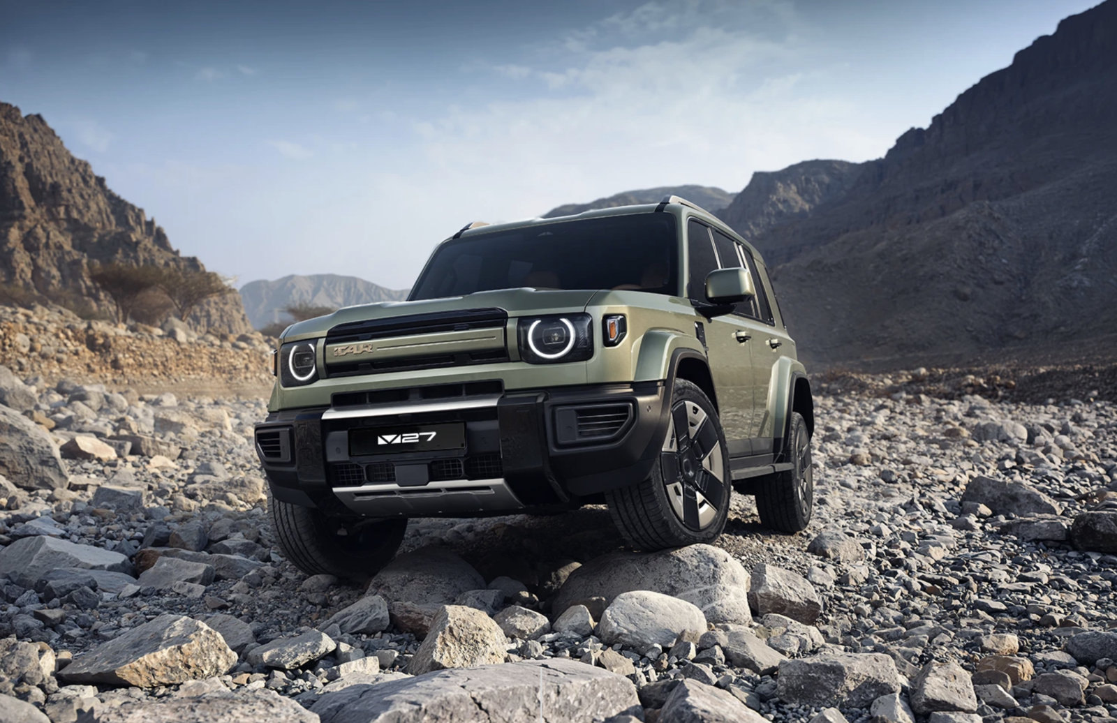 iCAUR V27 range-extended electric SUV with a claimed combined range of more than 1 000km