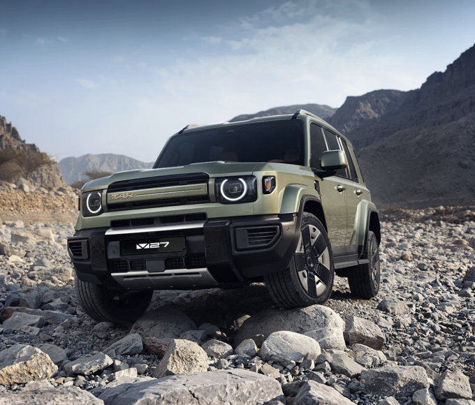 iCAUR V27 range-extended electric SUV with a claimed combined range of more than 1 000km