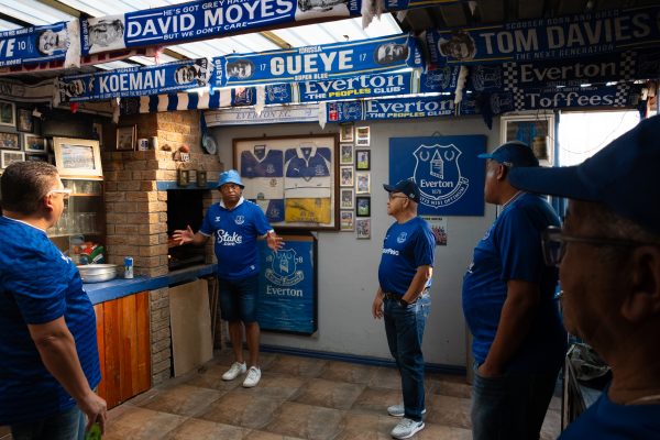 Cape Town Everton Superfan Rodney ‘Scara’ Brown