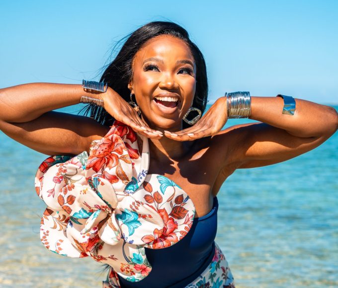 Zanele Potelwa, host of Tropika Island of Treasure Season 12