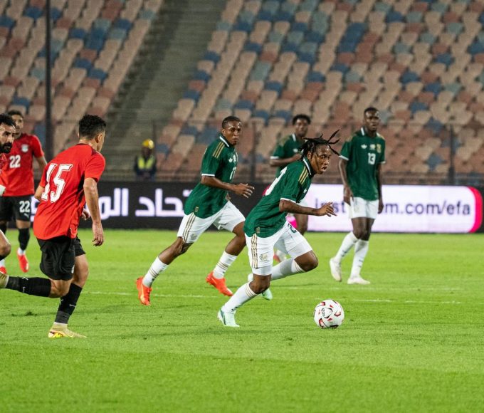 Bafana Bafana players representing South Africa as the national team climbs to 48th in the FIFA world rankings